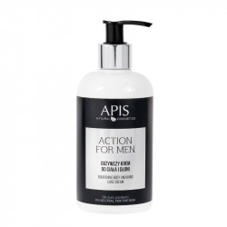  APIS Action for Men - Odżywczy krem do ciała i dłoni 300ml 