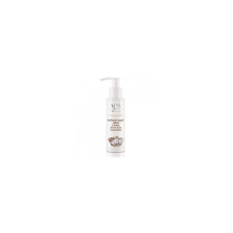 APIS Exclusive terApis rozświetlający krem z perłą, złotą algą i kawiorem 100ml    