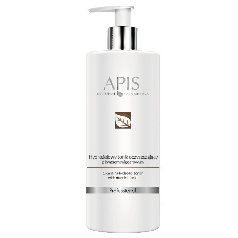 APIS Hydrożelowy tonik oczyszczający z kwasem migdałowym 500ml  