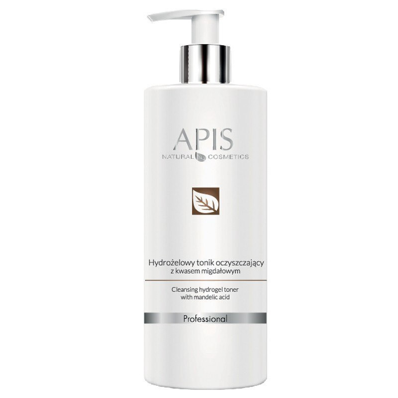 APIS Hydrożelowy tonik oczyszczający z kwasem migdałowym 500ml  
