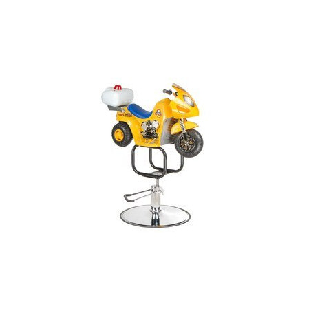  Dziecięcy fotel fryzjerski Moto BW-604 żółty Beauty System