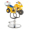  Dziecięcy fotel fryzjerski Moto BW-604 żółty Beauty System