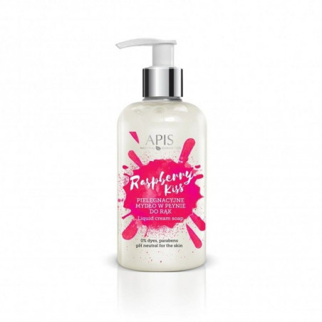 APIS Raspberry Kiss - Pielęgnacyjne mydło w płynie do rąk 300ml Activ