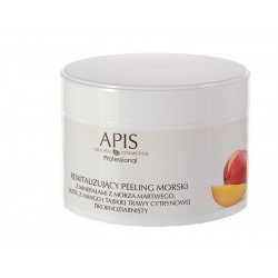 APIS Rewitalizujący peeling morski z ekstr. z mango i trawy cytrynowej 300g  