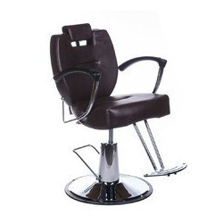  Fotel barberski HEKTOR BH-3208 Brązowy Beauty System