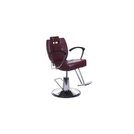  Fotel barberski HEKTOR BH-3208 Wiśniowy