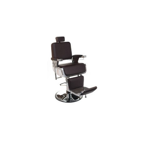  Fotel barberski LUMBER BH-31823 Brązowy