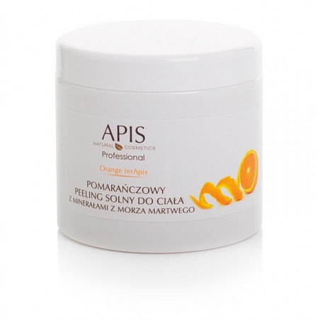 APIS-Pomarańczowy peeling solny do ciała 700g