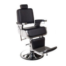  Fotel barberski LUMBER BH-31823 Czarny