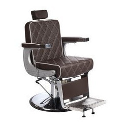  Fotel barberski LUMBER BH-31825 Brązowy LUX