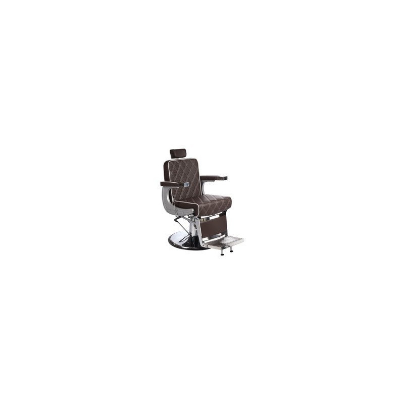  Fotel barberski LUMBER BH-31825 Brązowy LUX
