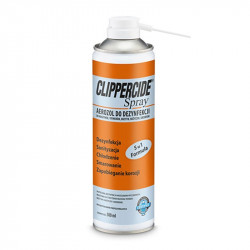 BARBICIDE CLIPPERCIDE Spray do dezynfekcji i smarowania maszynek do włosów 500ml 