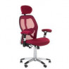 Beauty System Fotel ergonomiczny CorpoComfort BX-4144 Czerwony  