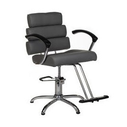  Fotel fryzjerski FIORE szary BR-3857