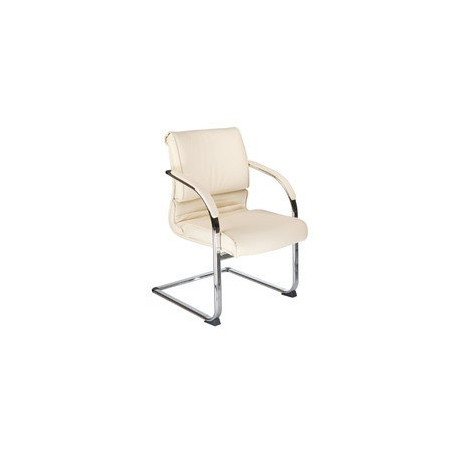 Beauty System Fotel konferencyjny CorpoComfort BX-3339B Kremowy 