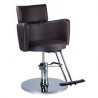  Fotel fryzjerski LUIGI BR-3927 brąz Beauty System