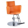  Fotel fryzjerski LUIGI BR-3927 pomarańczowy Beauty System