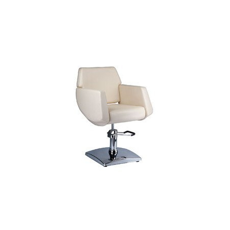  Fotel fryzjerski NICO kremowy BD-1088