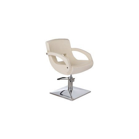  Fotel fryzjerski Nino BH-8805 kremowy