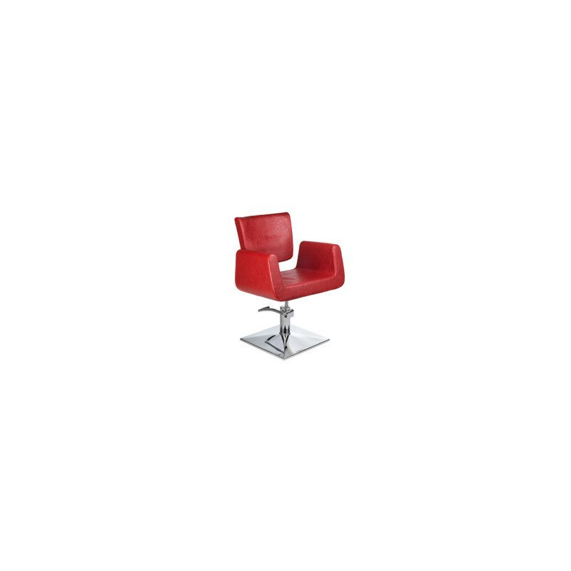  Fotel fryzjerski Vito BH-8802 czerwony