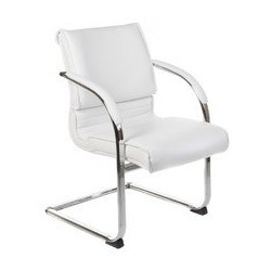  Fotel konferencyjny CorpoComfort BX-3339B Biały