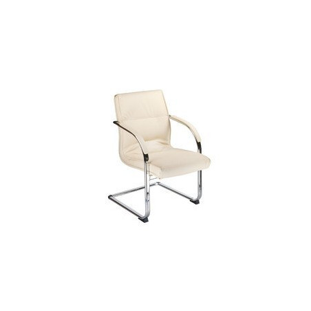  Fotel konferencyjny CorpoComfort BX-3346 Kremowy
