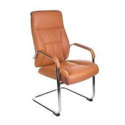  Fotel konferencyjny CorpoComfort BX-5085C Brązowy