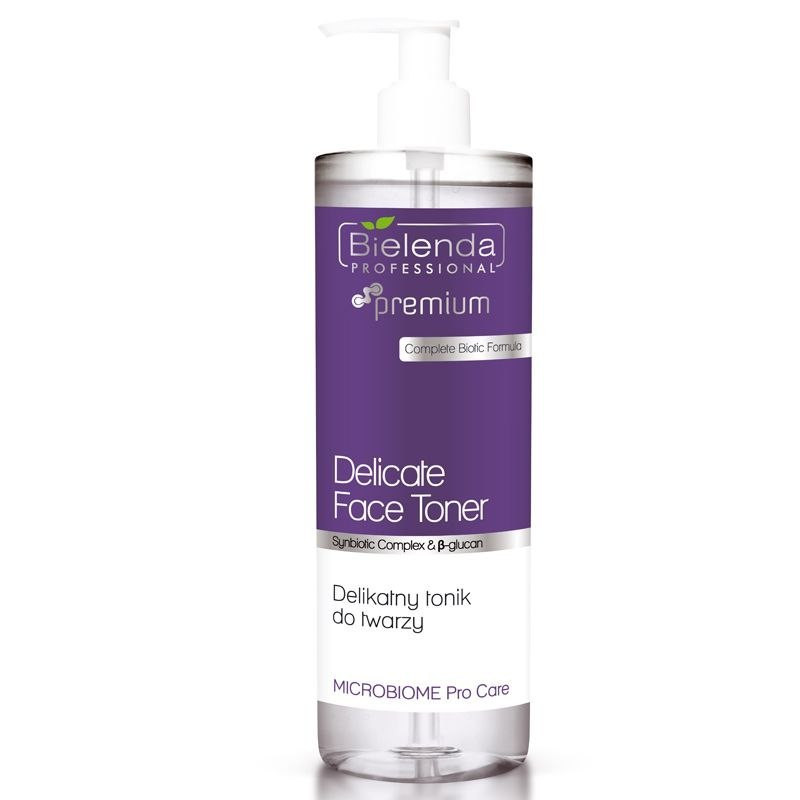 BIELENDA MICROBIOME Pro Care Delikatny tonik do twarzy 500ml 