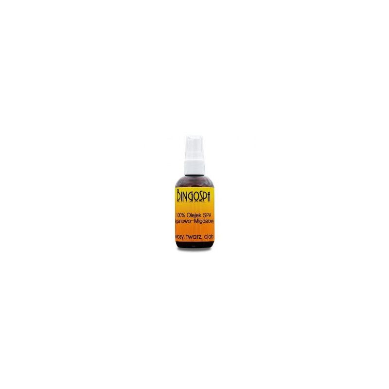 BINGOSPA 100% Olejek Arganowo-Migdałowy - włosy, twarz, ciało 100ml                                               !    