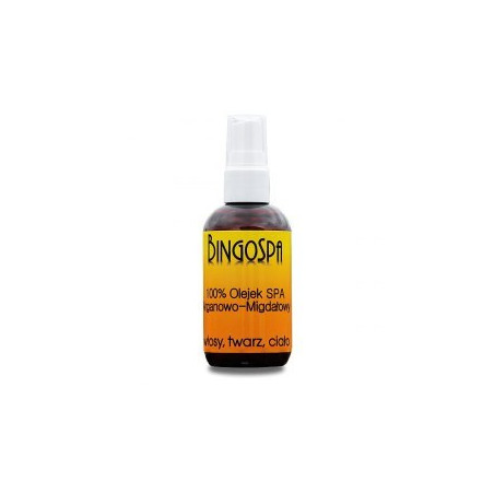 BINGOSPA 100% Olejek Arganowo-Migdałowy - włosy, twarz, ciało 100ml                                               !    