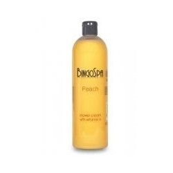 BINGOSPA Brzoskwiniowy krem pod prysznic 500ml   