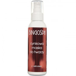 BINGOSPA Cynkowa maska do twarzy z Retinolem 150g   