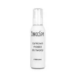 BINGOSPA Cynkowa maska do twarzy z Retinolem 150g   