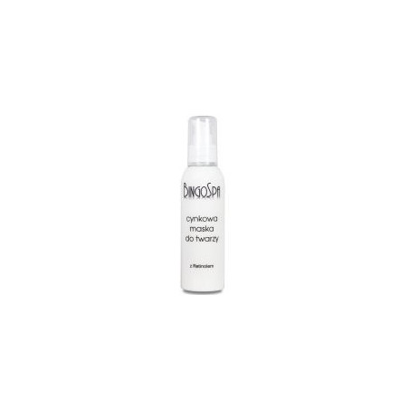 BINGOSPA Cynkowa maska do twarzy z Retinolem 150g   