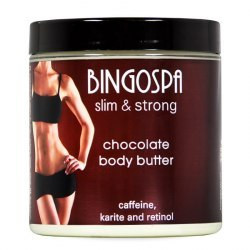 BINGOSPA Czekoladowe masło do ciała z retinolem i karite 250g 