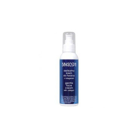BINGOSPA Delikatny krem do twarzy z kolagenem 135g  