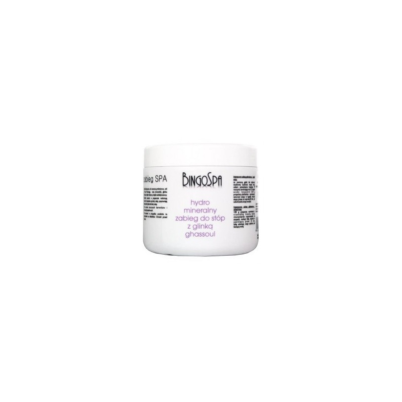 BINGOSPA Hydromineralny zabieg z glinką Ghassoul 600g     