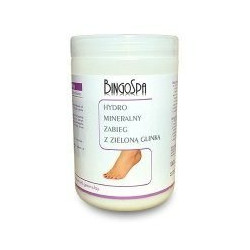 BINGOSPA Hydromineralny zabieg zielona glinka 1kg   