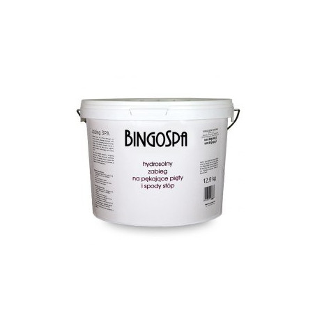 BINGOSPA Hydrosolny zabieg na pękające pięty i spody stóp Wiaderko  12,5kg 