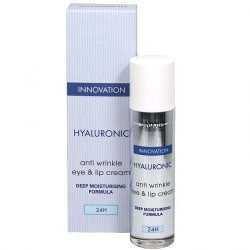 BINGOSPA Innovation HYALURONIC Krem przeciwzmarszczkowy do okolic oczu i ust z formułą głęboko nawilżającą   