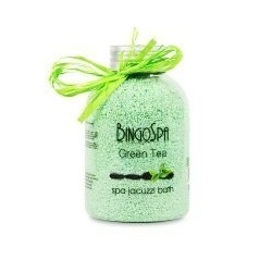 BINGOSPA JACUZZI Mleczna kąpiel z zieloną herbatą 650g   