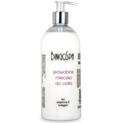 BINGOSPA Jedwabne mleczko do ciała kolagen 500ml  