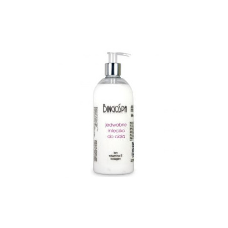 BINGOSPA Jedwabne mleczko do ciała kolagen 500ml  