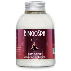 BINGOSPA Kawior do kąpieli lotos i kolagen 380g  
