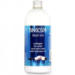 BINGOSPA Kolagen do mycia i pielęgnacji włosów z olejem babassu 500ml