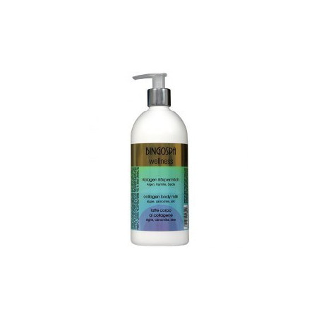 BINGOSPA Kolagenowe mleczko do ciała algi rumianek 500 ml