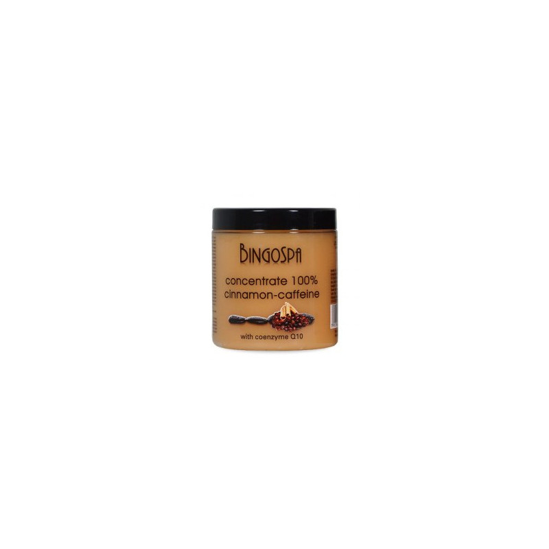 BINGOSPA Koncentrat 100% cynamonowo-kofeinowy z koenzymem Q10 250g