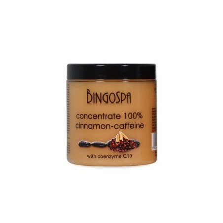 BINGOSPA Koncentrat 100% cynamonowo-kofeinowy z koenzymem Q10 250g