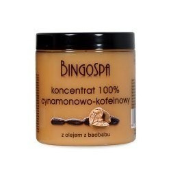 BINGOSPA Koncentrat 100% cynamonowo-kofeinowy z olejem baobabu 250g                                                           