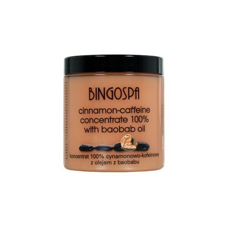 BINGOSPA KONCENTRAT CYNAMON KOFEINA OLEJ BAOBABU 250 g